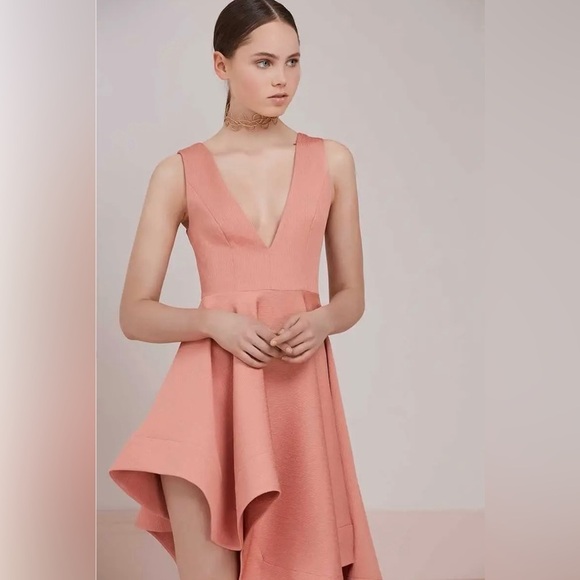 Keepsake the Label Begin Again Peach Pink Dress Size small - Picture 14 of 14